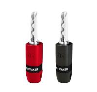 AudioQuest SureGrip 300 Silver Banana Plug - Pair